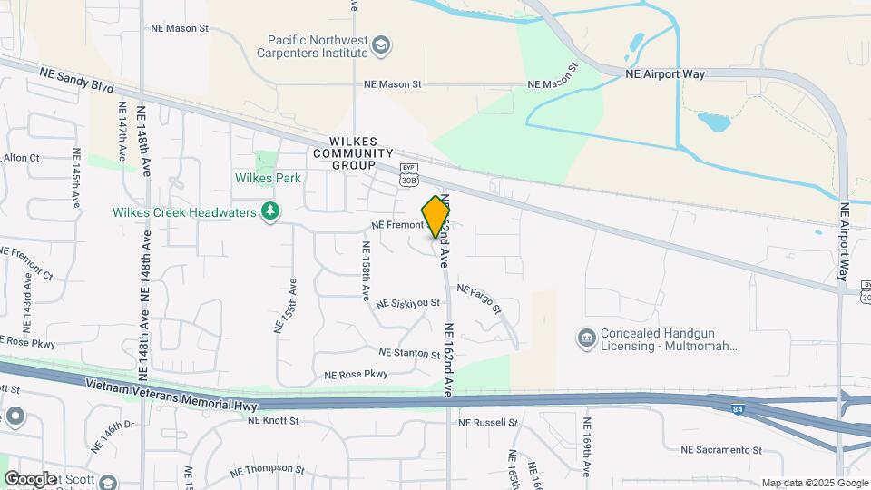 3329 NE 162nd Ave Map and Location Details