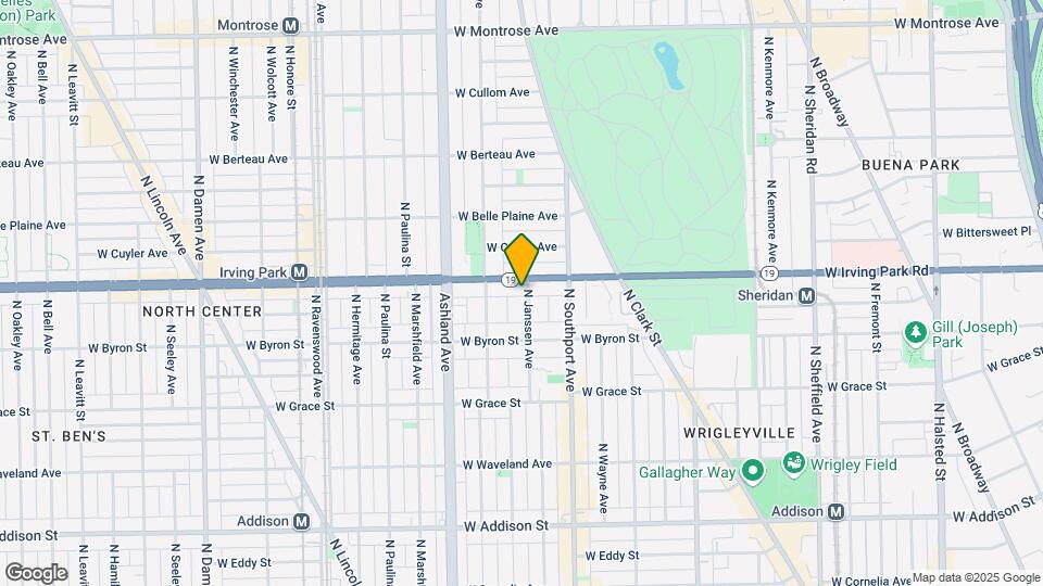 3944 N Janssen Ave Map and Location Details