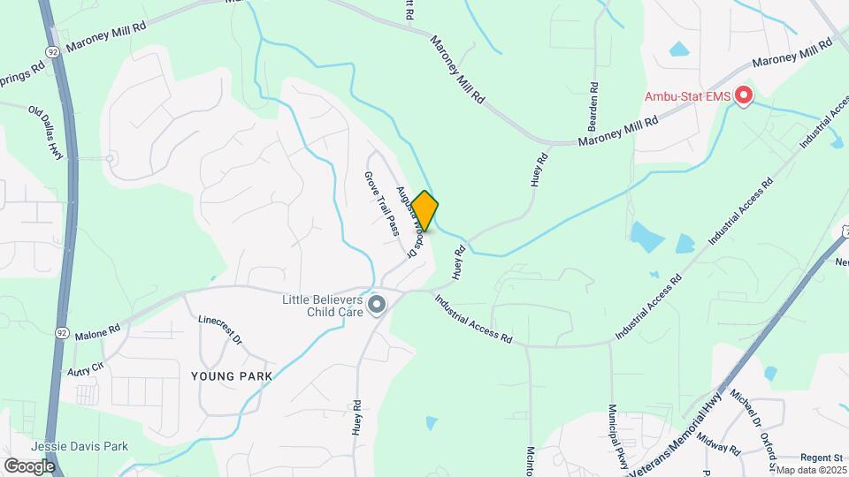 1170 Augusta Woods Dr Map and Location Details