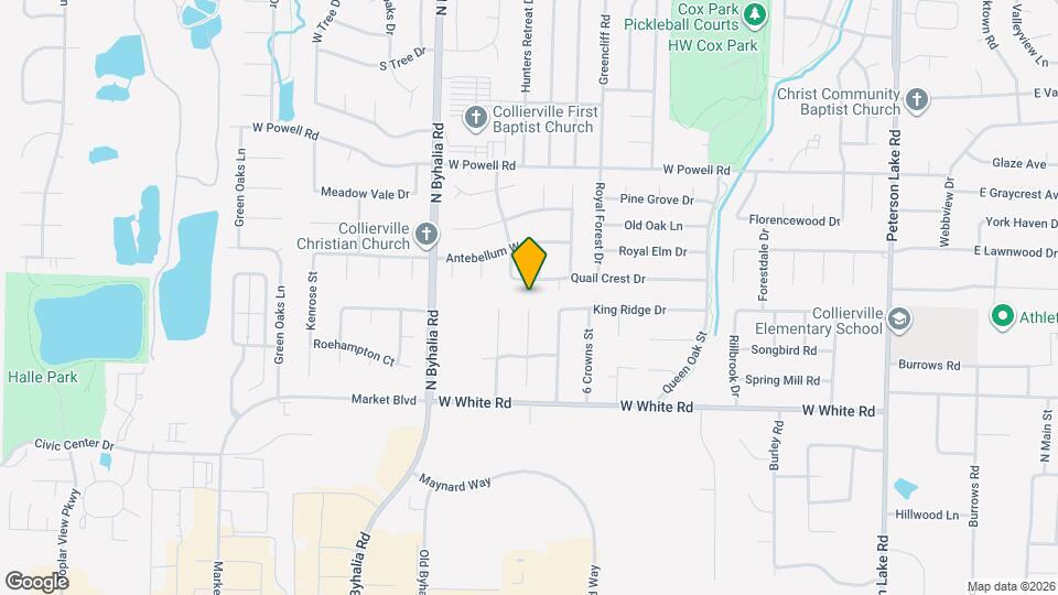 636 N Fox Chase Cove Map and Location Details