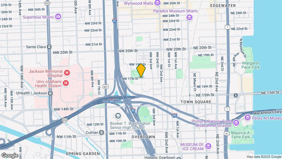 1680 NW 4th Ave Map and Location Details
