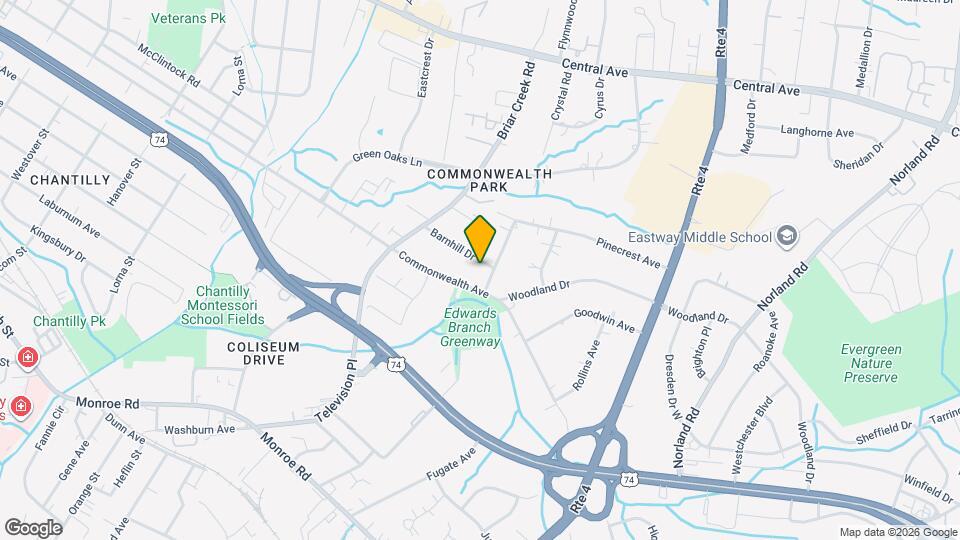 3228 Barnhill Dr Mapa y Detalles de la Ubicación