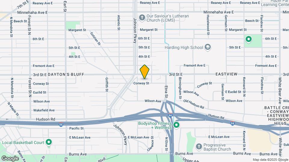 1319 Conway St Map and Location Details