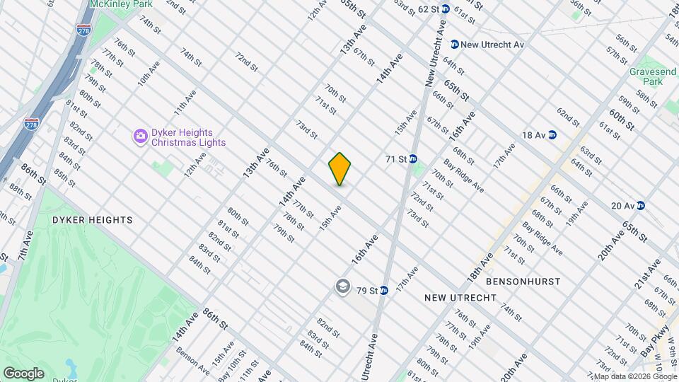 1469-1471 Bay Ridge Pky Map and Location Details