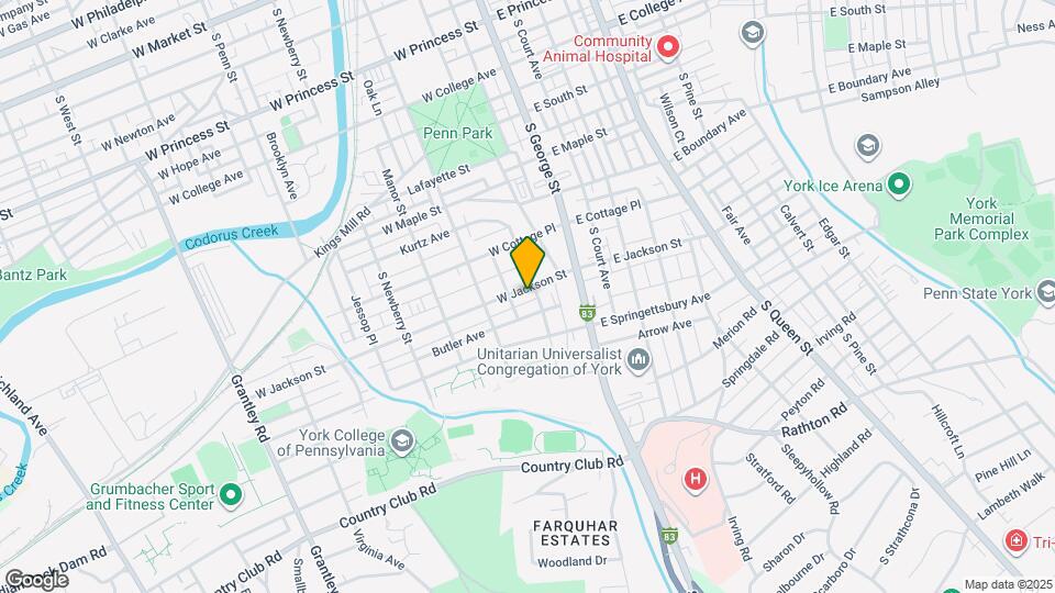 108 W Jackson St Map and Location Details