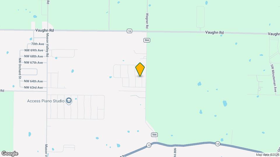 6407 NW Kathleen St Map and Location Details