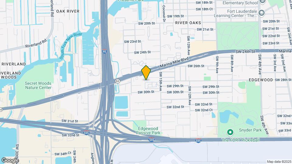 1602 SW 28th Ct Map and Location Details