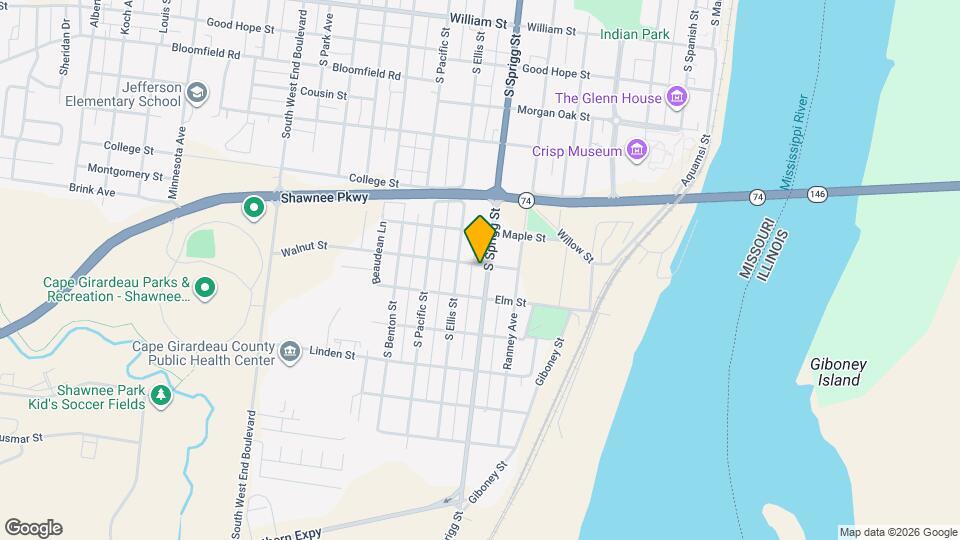 805 S Sprigg St Map and Location Details