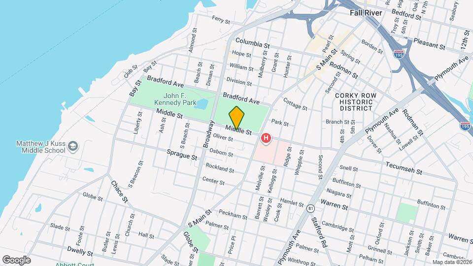 631 Middle St, Unit 2S Mapa y Detalles de la Ubicación