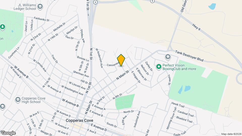 107 Jason Dr, Unit A Mapa y Detalles de la Ubicación