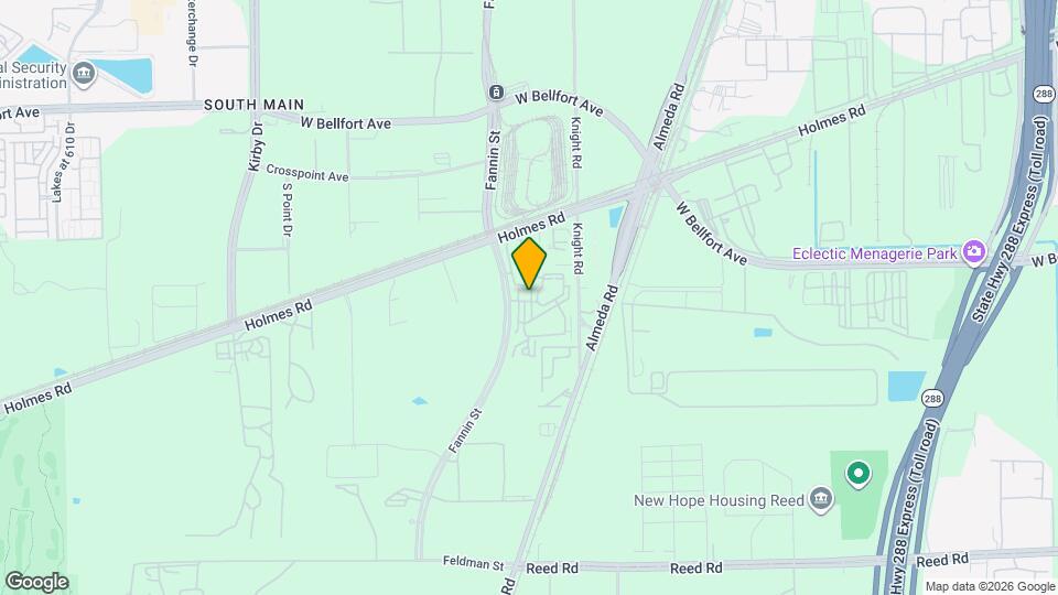 2021 Fannin Station Map and Location Details