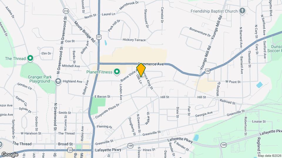 114 Oak Ln Map and Location Details