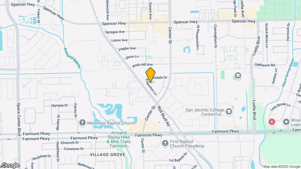 5533 Evanston Ln Map and Location Details