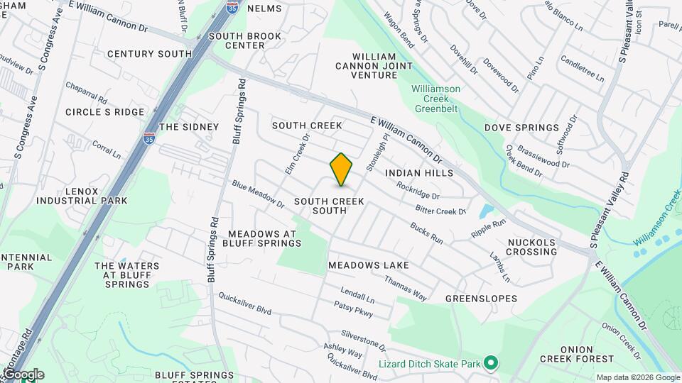 6809 Blue Dawn Trl, Unit A Map and Location Details