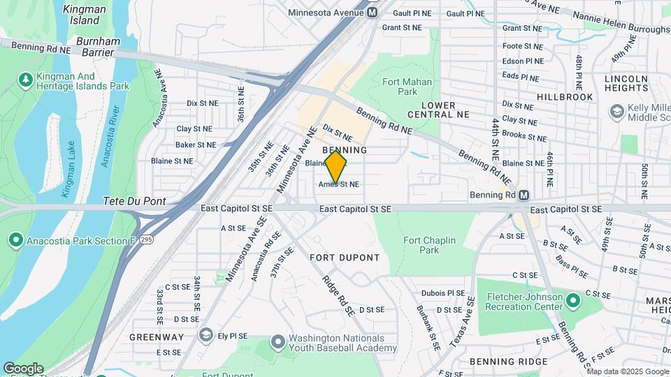 3937 Ames St NE Map and Location Details