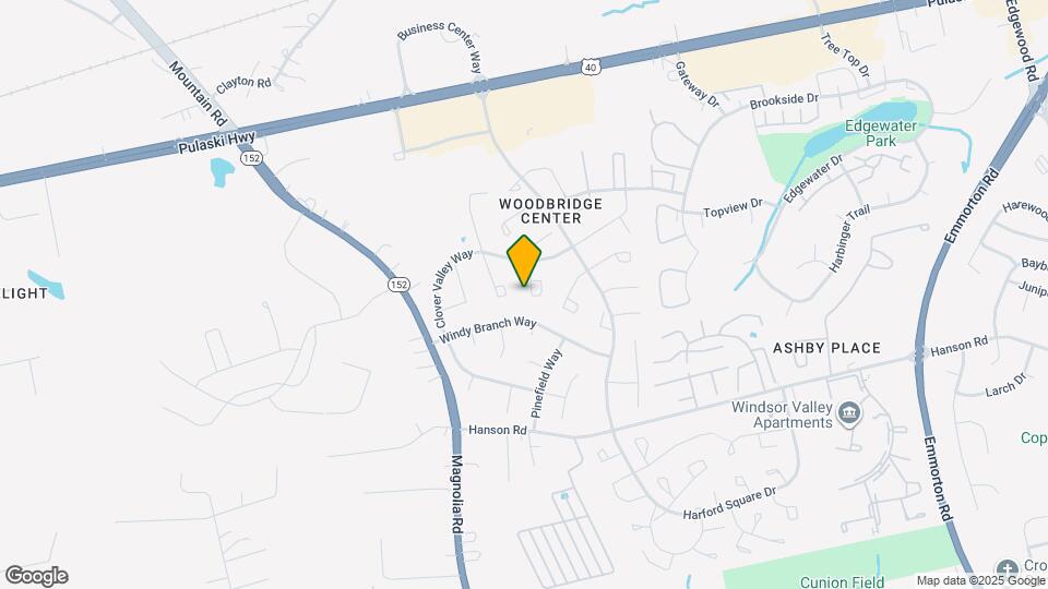 814 Olive Branch Ct Map and Location Details