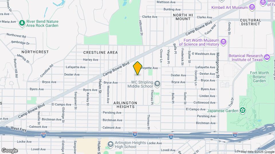 2007 Tremont Ave Map and Location Details