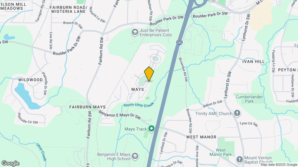 580 Morrow Ln Map and Location Details