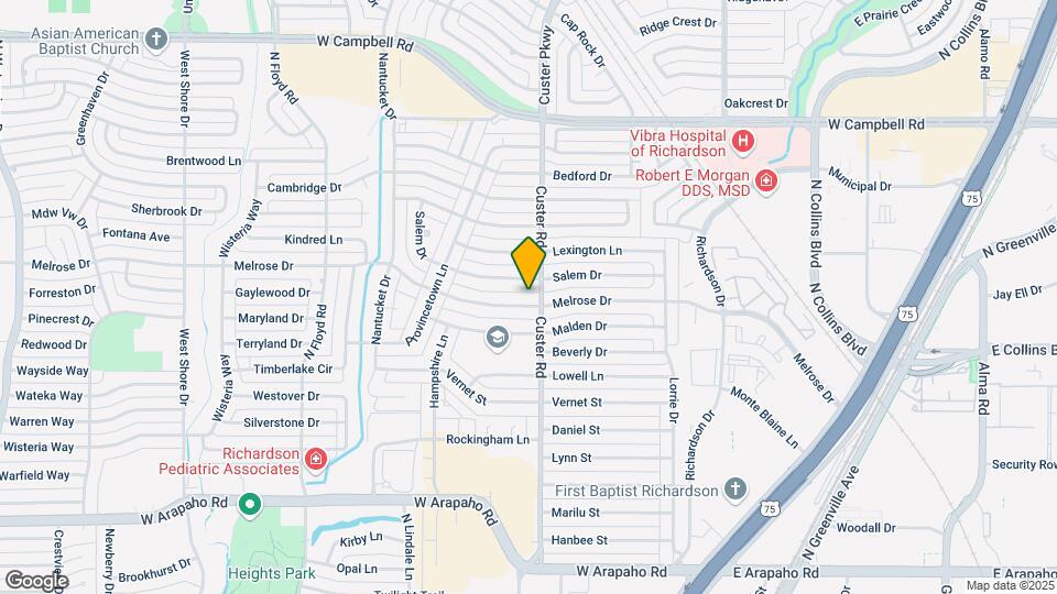 502 Melrose Dr Map and Location Details