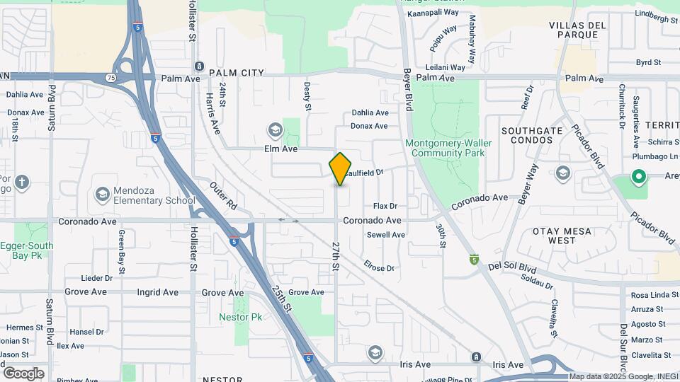 1045 27th St Map and Location Details
