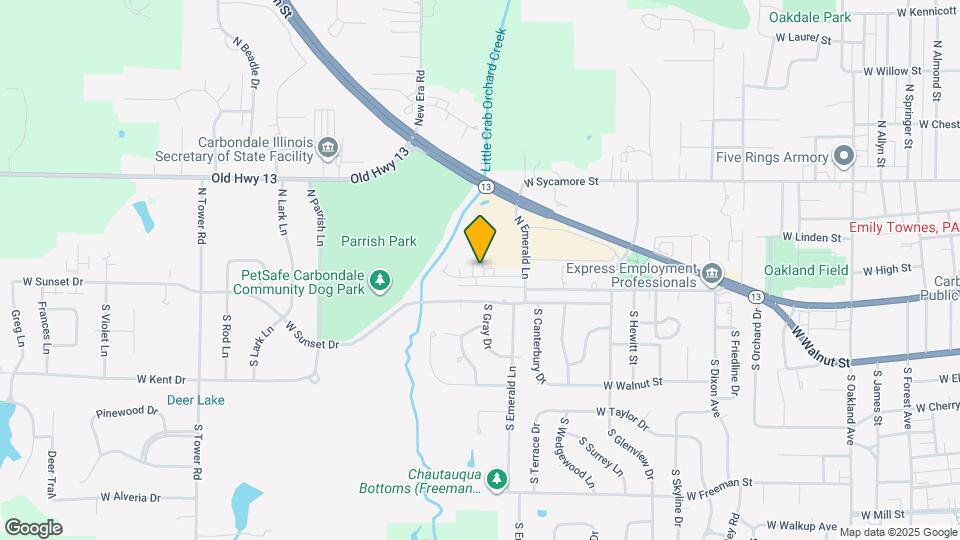 2008 W Woodriver Dr Map and Location Details