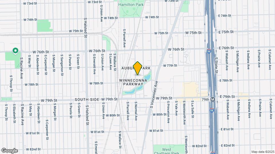 7741 S Normal Ave Mapa y Detalles de la Ubicación