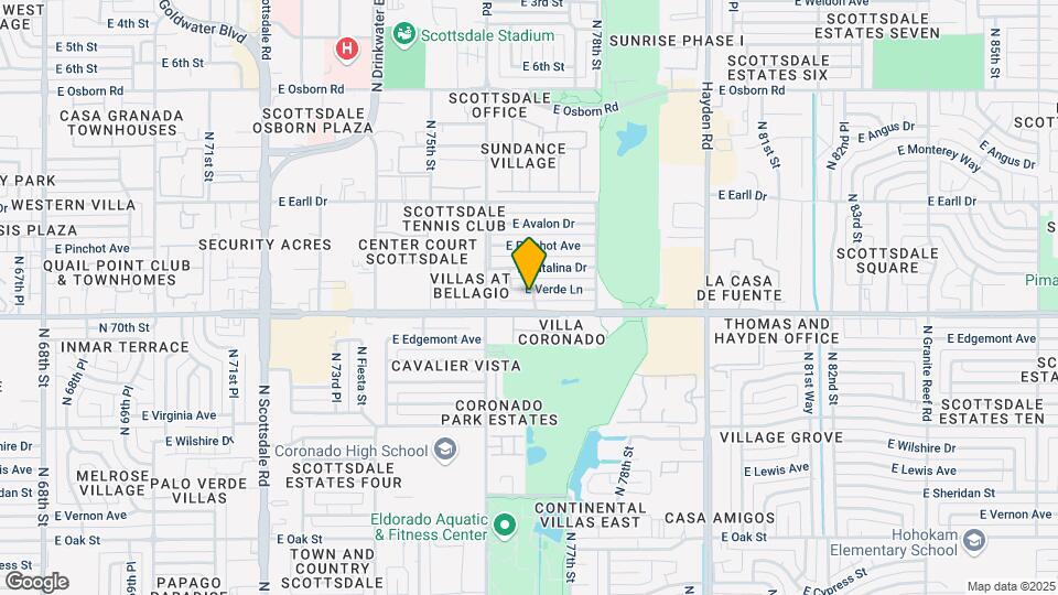 7641 E Verde Ln Map and Location Details