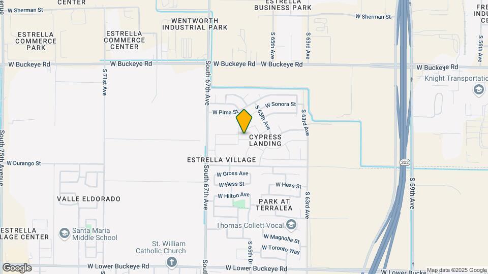 6558 W Nez Perce St Map and Location Details