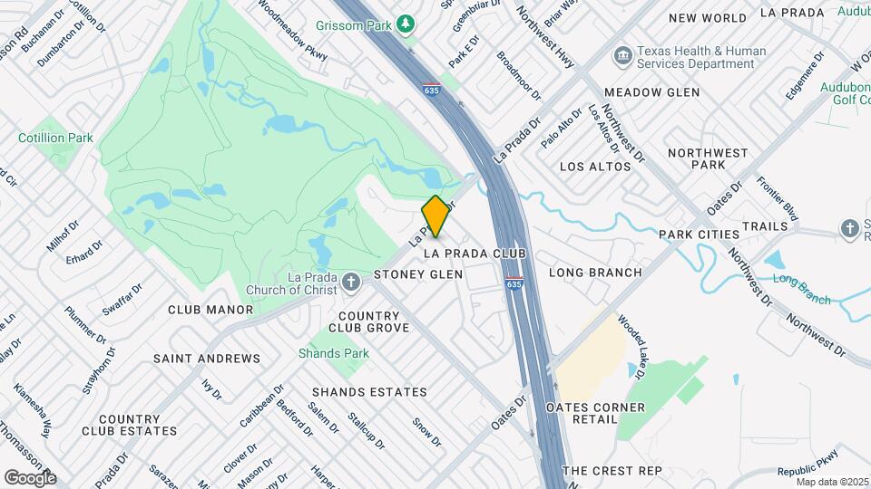 5529 Village Green Dr Map and Location Details