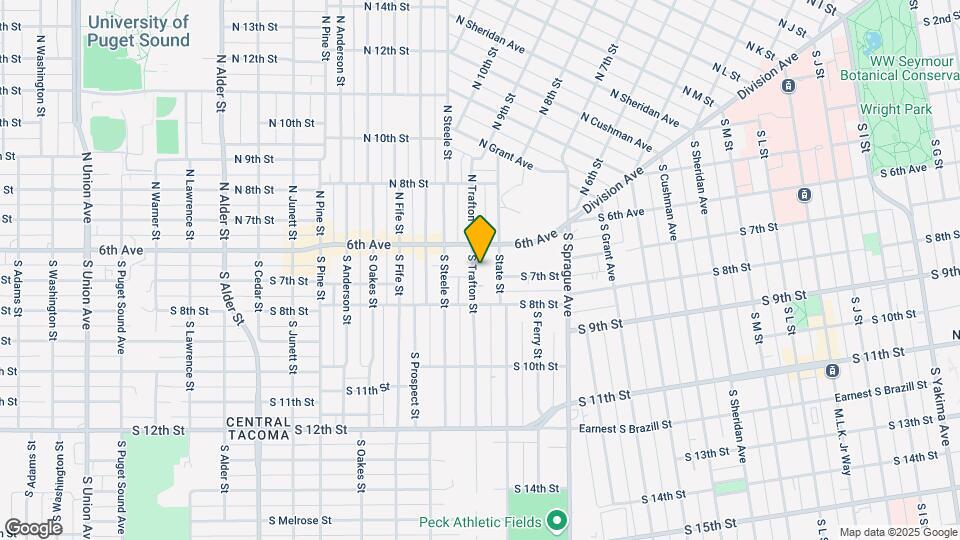 619 S Trafton St Map and Location Details