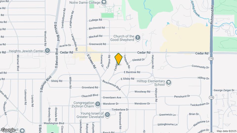 2171 Cedarview Dr Map and Location Details