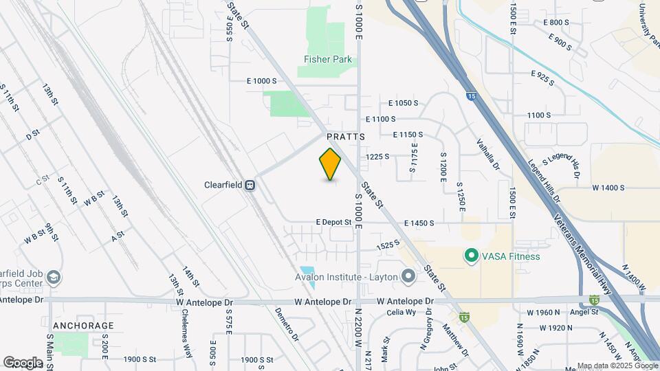 941 E Whistle Dr Map and Location Details