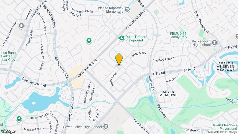 5214 Barleycorn Ln Map and Location Details