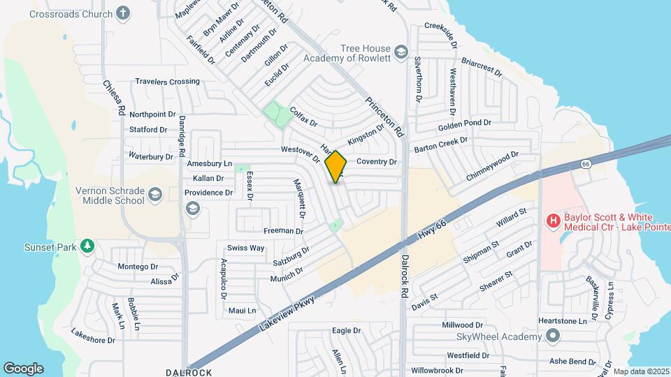 6610 Westover Dr Map and Location Details