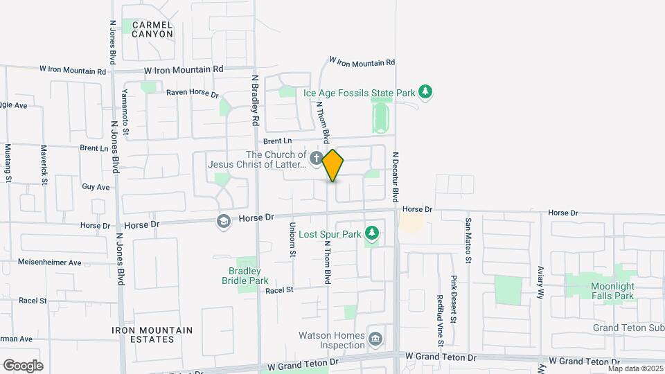 8433 Warthen Meadows St Map and Location Details