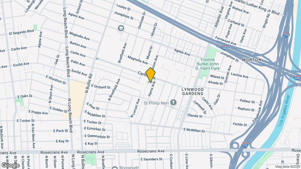 12425 Harris Ave Mapa y Detalles de la Ubicación
