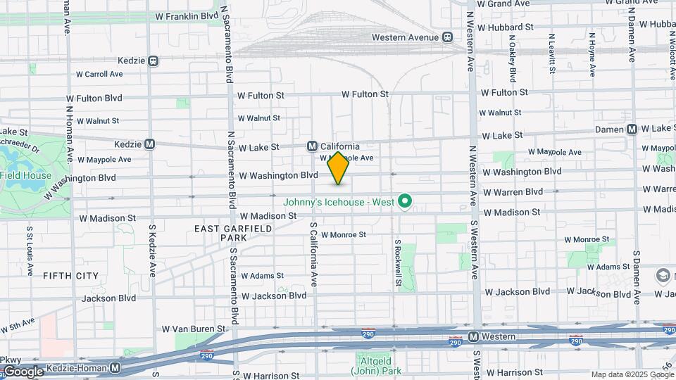 2720 W Warren Blvd, Unit #1 Map and Location Details