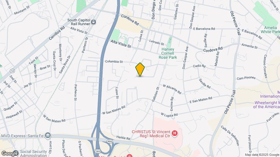 1436 Miracerros Loop S Map and Location Details