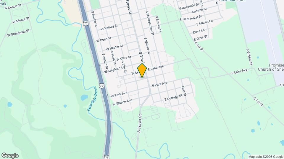 209 W Forest Ave Map and Location Details