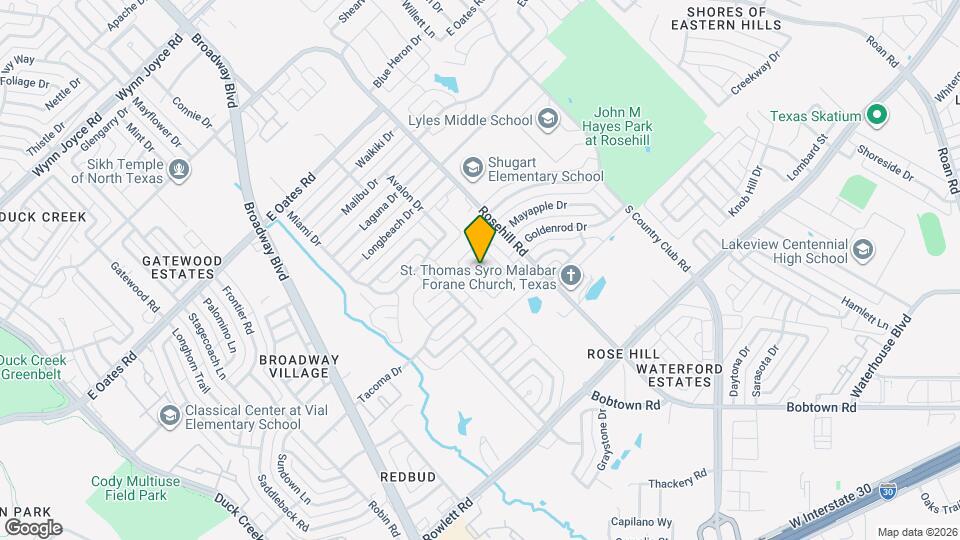 4805 Prairie Aster Dr Map and Location Details