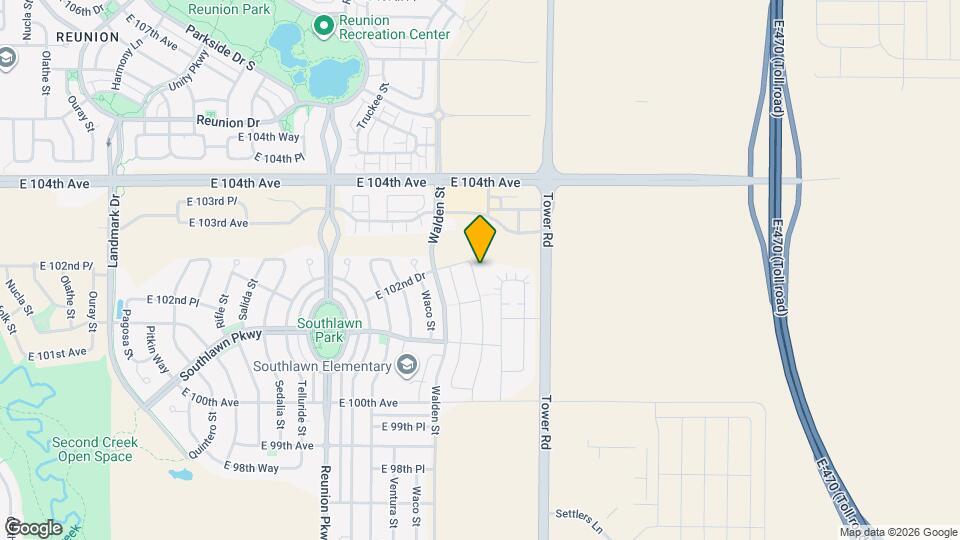 10280 Yampa St Map and Location Details