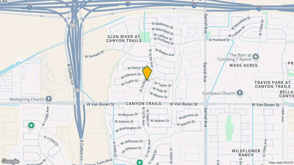 519 N 167th Dr Map and Location Details