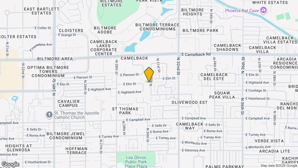 4702 N 30th Pl Map and Location Details