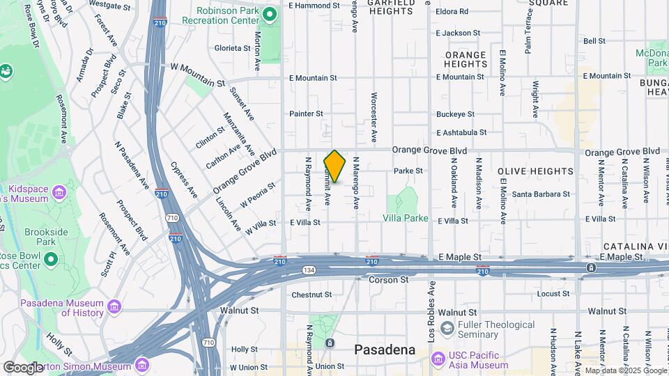 582 N Summit Ave Map and Location Details