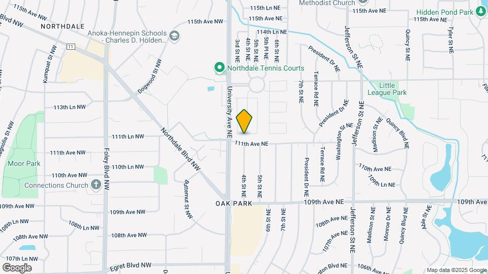 22 111th Ln NE Map and Location Details