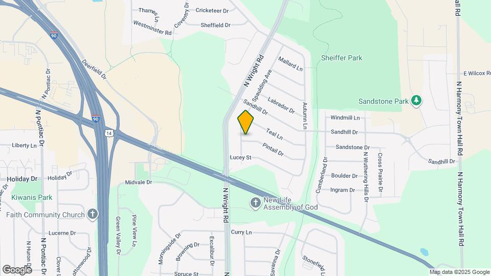 3701-3703 Pintail Dr Map and Location Details