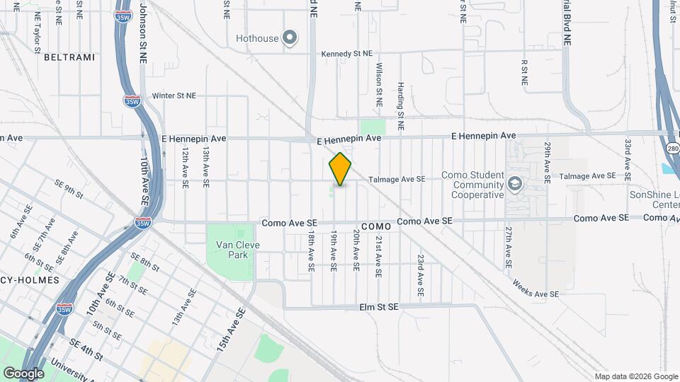 1046 19th Ave SE Map and Location Details