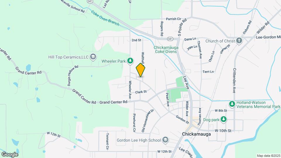 901 Gordon St Map and Location Details