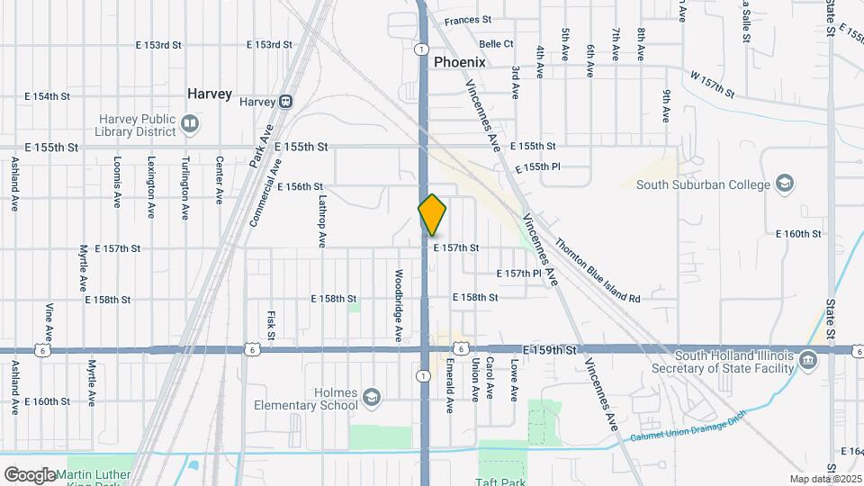 15647 Halsted St Map and Location Details