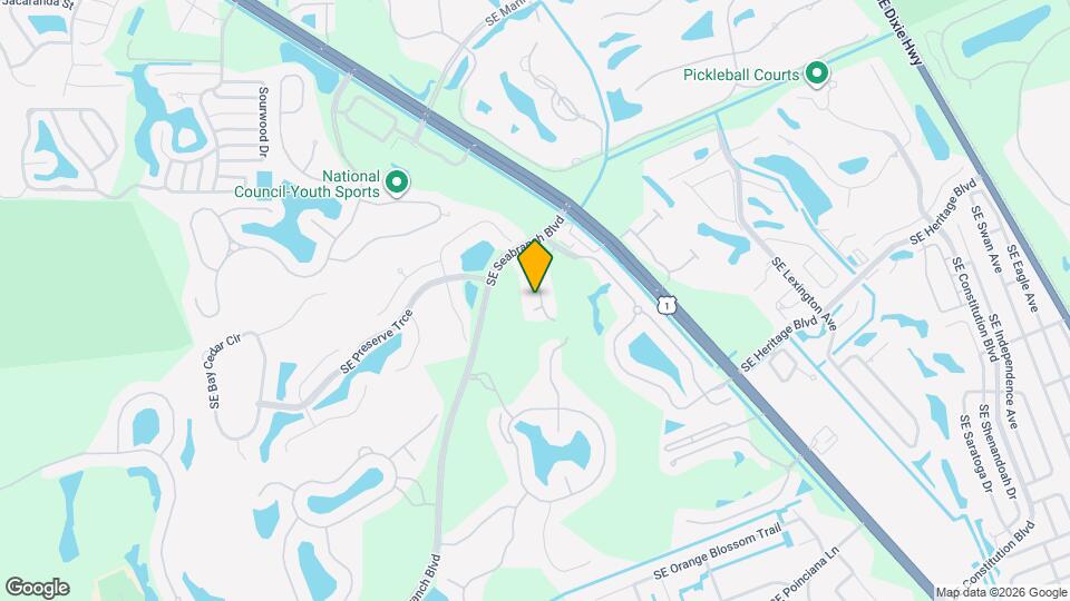 5569 SE Hammock Reserve Terrace Map and Location Details